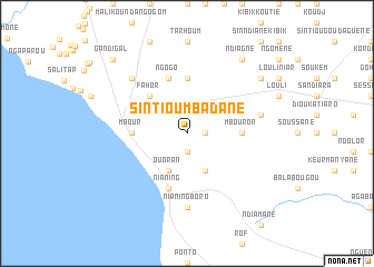 map of Sintiou Mbadane