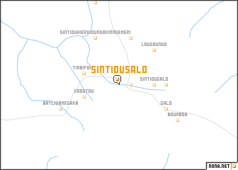 map of Sintiou Salo