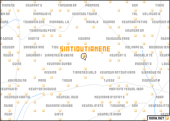 map of Sintiou Tiamène