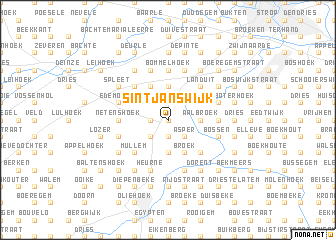 map of Sint-Janswijk