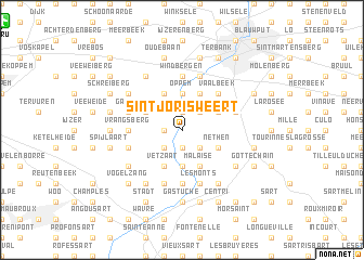 map of Sint-Joris-Weert