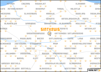map of Sint Kruis
