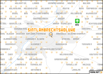 map of Sint-Lambrechts-Woluwe