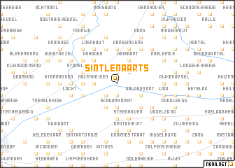 map of Sint-Lenaarts