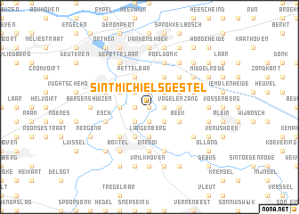 map of Sint Michielsgestel