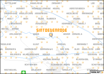 map of Sint-Oedenrode