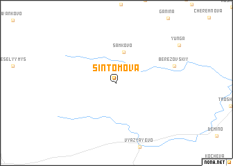 map of Sintomova