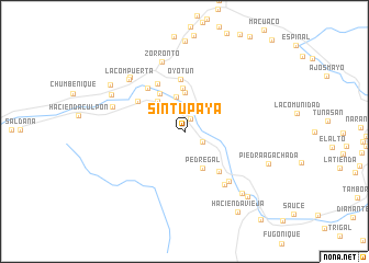 map of Sintupaya