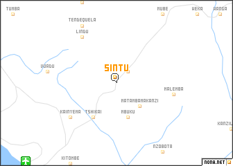 map of Sintu