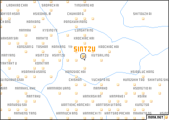 map of Sintzu