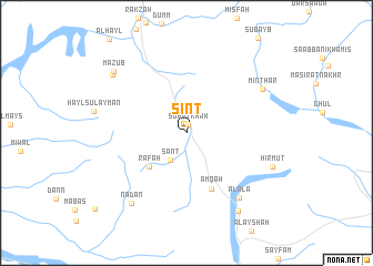 map of Sint
