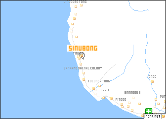 map of Sinubong