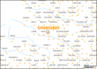 map of Sinubsuban