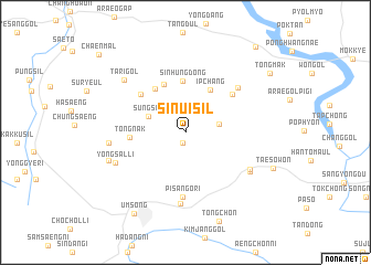 map of Sinŭisil