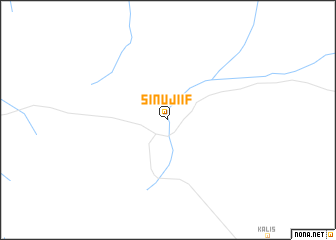 map of Sinujiif