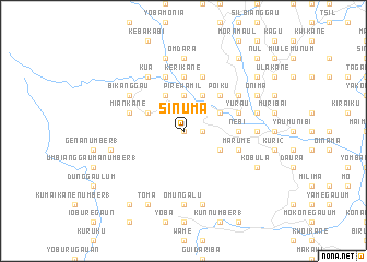 map of Sinuma