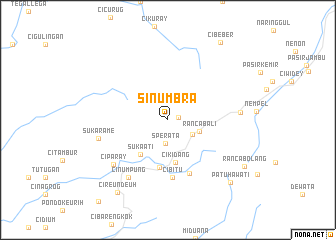 map of Sinumbra