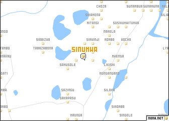 map of Sinumwa