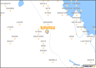 map of Sinungu