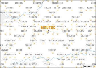 map of Sinutec