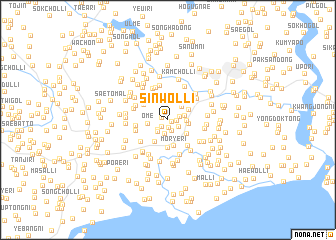 map of Sinwŏl-li