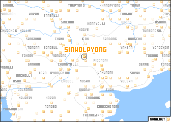 map of Sinwŏlp\