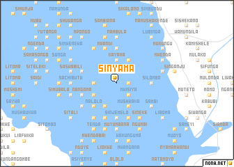 map of Sinyama