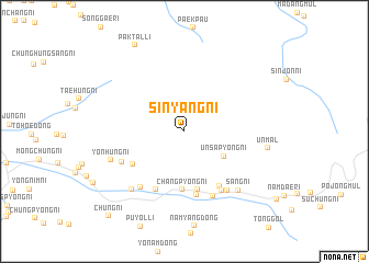 map of Sinyang-ni