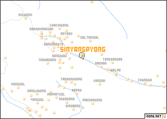 map of Sinyangp\