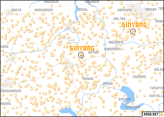 map of Sinyang