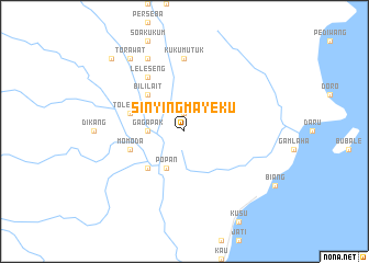 map of Sinyingmayeku