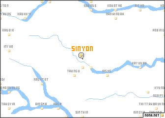 map of Sinyon