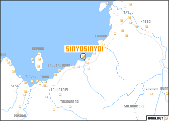 map of Sinyosinyoi