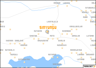 map of Sinyungu