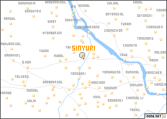 map of Sinyu-ri