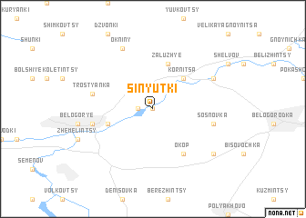 map of Sinyutki