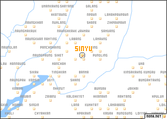 map of Sinyu