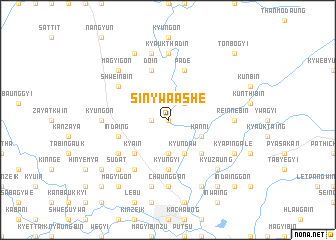map of Sinywa Ashe