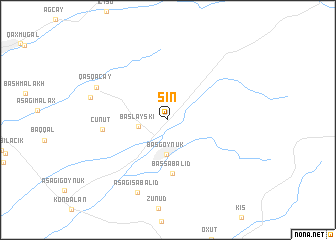 map of Şin