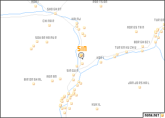 map of Sīn