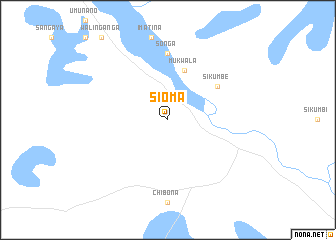 map of Sioma