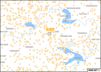 map of Siŏm