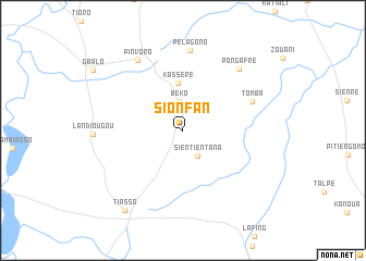 map of Sionfan