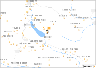 map of Sioni