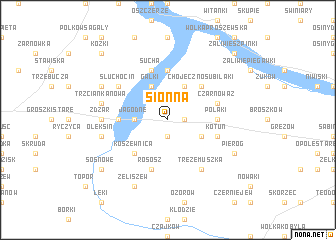 map of Sionna