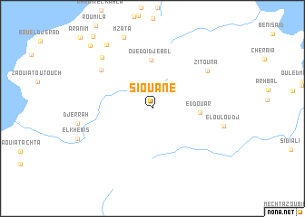 map of Sîouâne