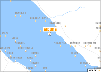 map of Siouré
