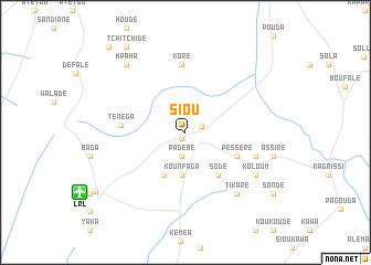 map of Siou
