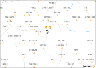map of Sio
