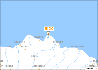 map of Sio 2